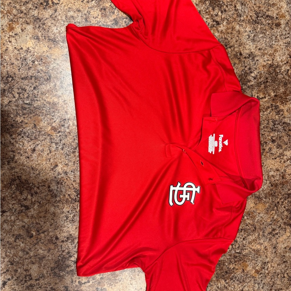 Fanatics Bold Red Polo Shirt